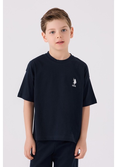 U.S. Polo Assn. Erkek Çocuk Lacivert Bermuda Takımı 5274-43669 Lacivert