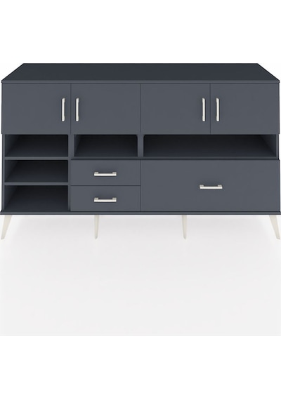 Hyperion Konsol 8 Raflı 3 Çekmeceli 4 Kapaklı 176x44x99 Antrasit- Antrasit-antrasit Hyperion Konsol 8 Raflı 3 Çekmeceli 4 Kapaklı 176x44x99 Antrasit- Antrasit-antrasit