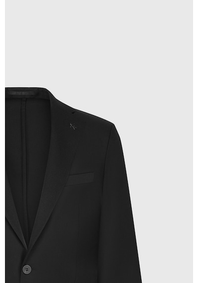 AC&Co / Altınyıldız Classics Erkek Sıyah Slim Fit Dar Kesim Mono Yaka Beli Bağlamalı Diagonal Desenli Torba Cepli Takım Elbise Siyah AC&Co / Altınyıldız Classics Erkek Sıyah Slim Fit Dar Kesim Mono Yaka Beli Bağlamalı Diagonal Desenli Torba Cepli Takım Elbise Siyah