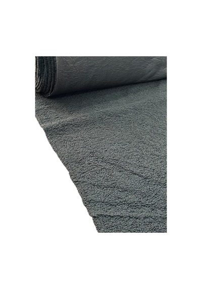 Zp Teddy İthal Kıvırcık 100x150cm, Yüksek Gramaj, Peluş Kumaş, Tekstil Siyah Siyah