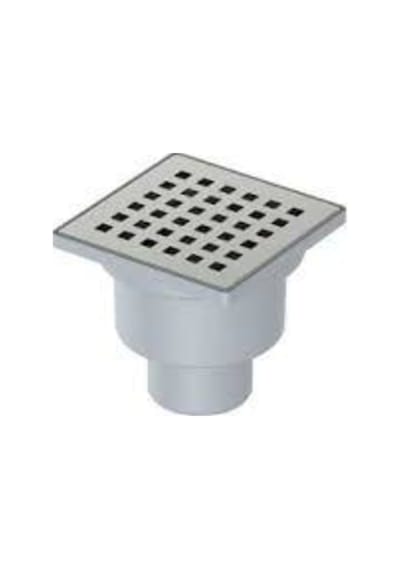Yandan Ve Alttan Çıkışlı Paslanmaz Yer Süzgeci 10 X 10 32 Çikiş-Yandan