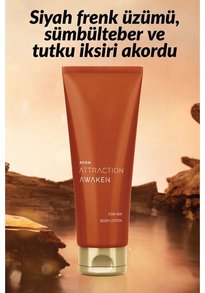 Avon Attraction Awaken Kadın Vücut Losyonu 3 x 125 ML
