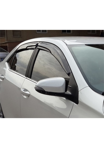 Toyota Corolla Mügen Cam Rüzgarlığı 2013-2019 Arası 4 Lü Takım Toyota Corolla Mügen Cam Rüzgarlığı 2013-2019 Arası 4 Lü Takım