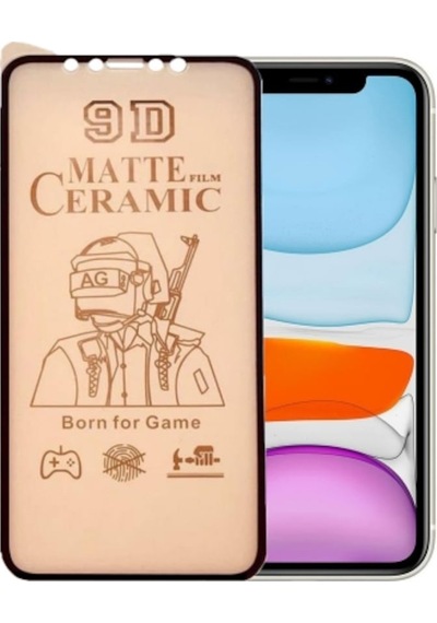 Pp Apple Uyumlu iPhone 11 Ekran Koruyucu 9d Mat Seramik Nano Tam Kaplayan