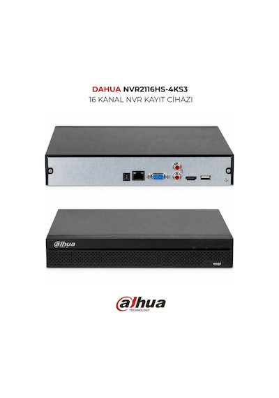 Nvr2116hs-4ks3 16 Kanal H.265+ Network Video Recorder