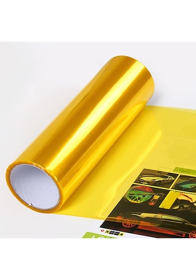 SARI TRANSPARAN FAR FİLMİ 30 CM X 2 METRE