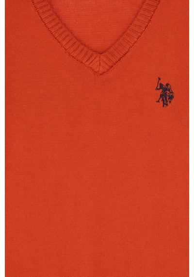 U.s. Polo Assn. Erkek Çocuk Kiremit Kazak /triko 50315611-vr031 Kiremit