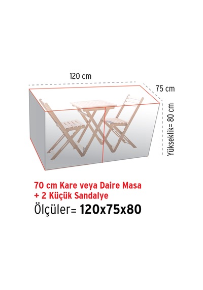 Homaks Mobilya Koruma Örtüsü 120X75 H 80