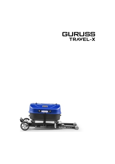 Guruss Travel-x Taşınabilir Mangal Gece Mavisi Model:grs38