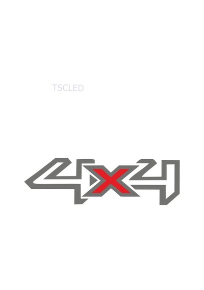 4X4 Off Road Offroad Sticker 00749 15X4,5 Cm