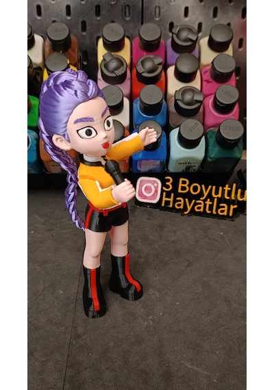 K-pop Demon Hunters Rumi Hareketli Figür 20cm