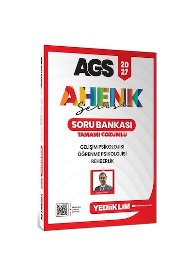 Yediiklim 2027 Meb-ags Eğitim Bilimleri Gelişim, Öğrenme Psikolojisi, Rehberlik Soru Bankası Çözümlü Ahenk Serisi - Bülent Tanık