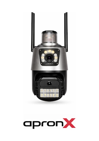 Apx-wp242 6mp 2.8mm Çift Kamera 19 Led Wifi Ptz 11.03.01.002700