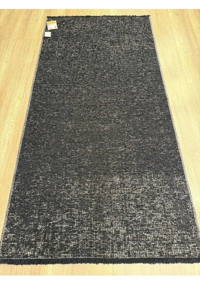 Hoom Rugs Vintage Vtg 105 Antrasit Dekoratif Yıkanabilir Kilim Antrasit