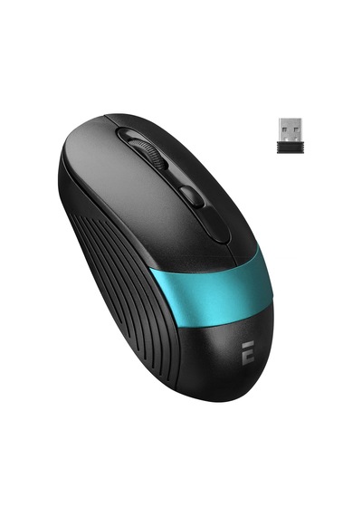 Büro Ev Ofis İçin 1600dpı Siyah Mavi Kablosuz Mouse Diğer