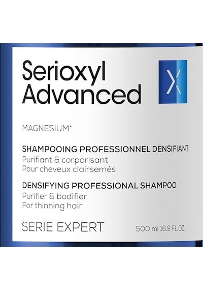 Professionnel Paris Serie Expert Serioxyl Advanced Incelmiş Saç Telleri Için Yoğunluk Kazandıran Şampuan 500ml 81412227