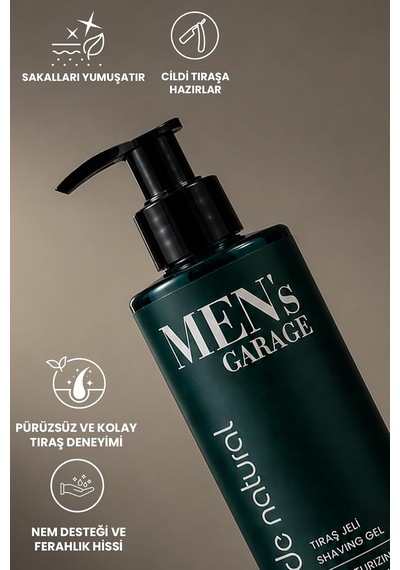 Men's Garage Tıraş Jeli 200 Ml