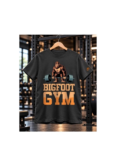 Segungear Bigfoot Erkek Regular Fit Baskılı Spor Tişört Gri - 931634118 Gri