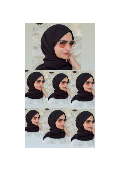 Aldaıyr 7 Krep Şal 180x70 Çok Renkli0707