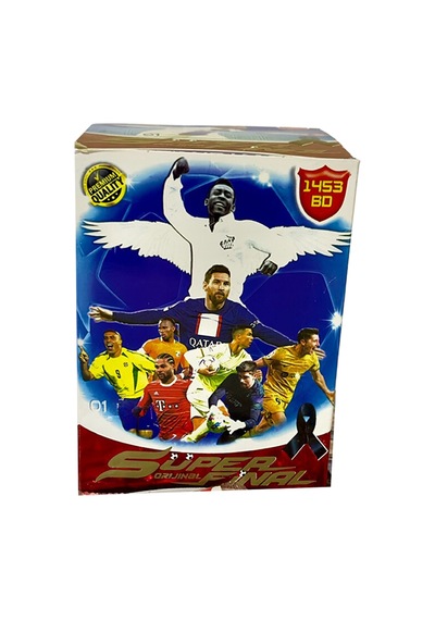 Süper Final Mekanik Adamlar Futbolcu Kartları En Son Seri 50 Paket 3'lü 150 Kart