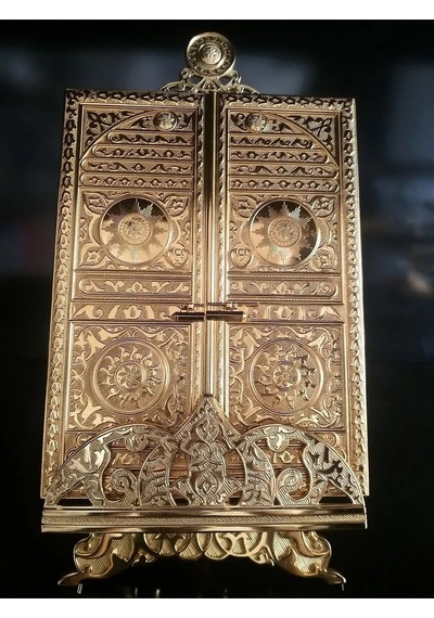 Kuran Mahfaza Gold Renk Ağır Kullanım Hediyelik