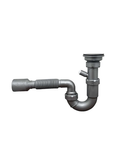 Donau Lavabo Eviye Sifonu S Tipi Körüklü .ø40 - 50 Mm Çıkşlı