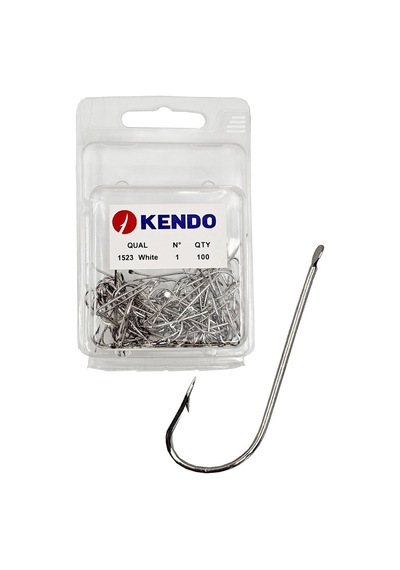 Kendo 1523 Nı 100 Adet 1/13 Beyaz Çapraz Kutu İğne 8 Numara