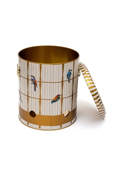 Bird Cage Desenli Metal Patateslik, 22.5 X 24 Cm, 9 Lt