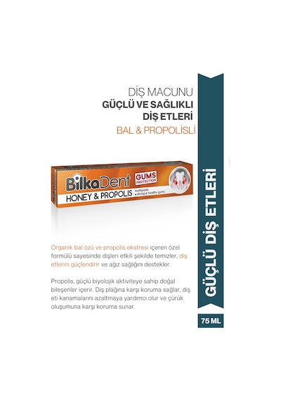 BilkaDent Honey & Propolis Diş Macunu 75 ML