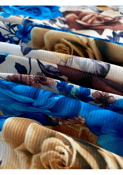 Loom & Laurel Baskılı Yıkanabilir Masa Örtüsü Mutfak Bahçe Piknik