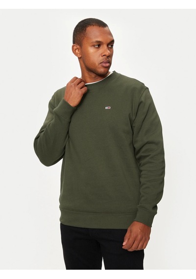 Tommy Hilfiger Tommy Hılfıger Erkek Sweatshırt Dm0dm20741-m12 Dm0dm20741-m12 Yeşil Yeşil