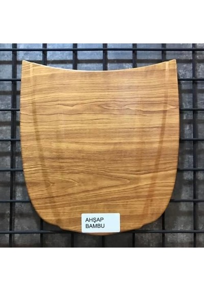 Ahşap Desenli Folyo Bambu Hava Kanallı