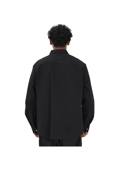 Calvin Klein Ls Utılıty Relaxed Overshırt Siyah Erkek Ceket