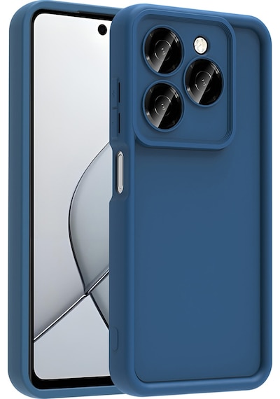Tecno Spark 20 Pro 5g Uyumlu Kılıf Kamera Korumalı Sys Ananas Kapak - Koyu Yeşil Koyu Yeşil
