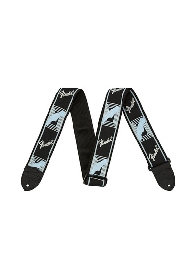 Fender 2'' Monogrammed Askı Black/light Grey/blue