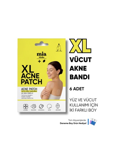Mia Klinika XL Yüz ve Vücut Akne Bandı