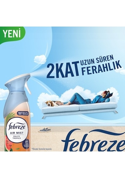 Febreze Aerosol Tropikal Meyve 185ml 8