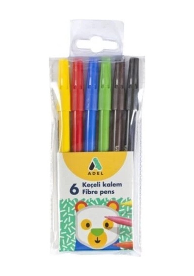 Keçeli Kalem 6 Lı Sarı