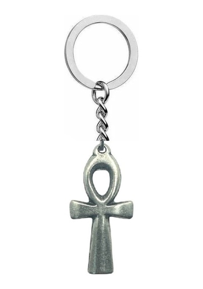 Eskitme Antik Ankh Anahtarı Metal Anahtarlık Unisex Vintage & Gotik Aksesuar