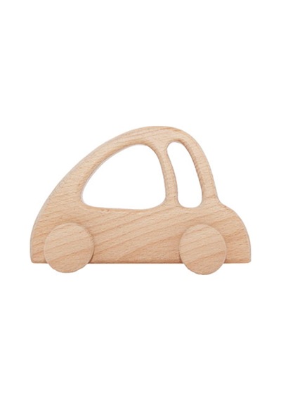Cwwtoys Minik Tostos Boyasız Ahşap Oyuncak, Masif Kayın, 18 Ay+