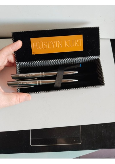 Sevgililer Günü Kampanya Kalem Takımı Kişiye Özel İsim