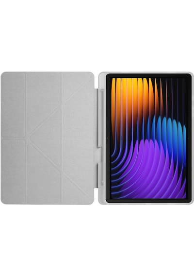 Xiaomi Pad 7 Pro / Pad 7 Kılıf Katlanır Kalem Bölmeli Silikon Standlı Uyku Modlu Akıllı Kapak Kapaklı Kılıf