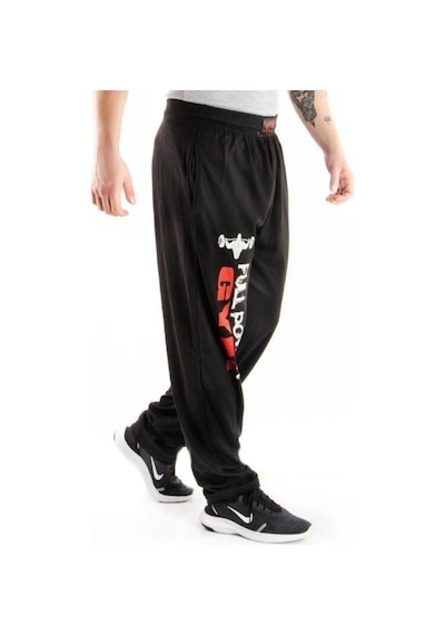 Full Power Gym Oversize Spor Eşofman Altı Siyah