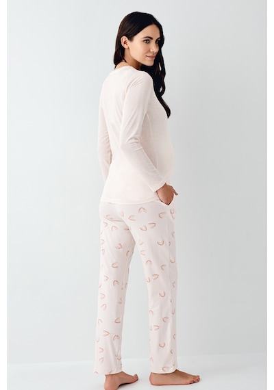 Pierre Cardin Piere Cardin 9066 Modal Hamile Lohusa Pijama Takım V1