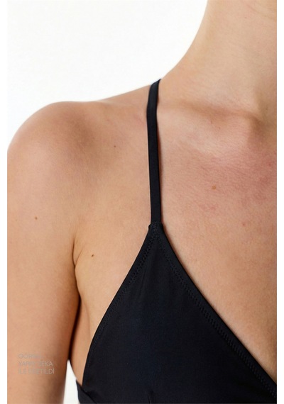 Penti Si Yah Bralet Bikini Üstü Siyah