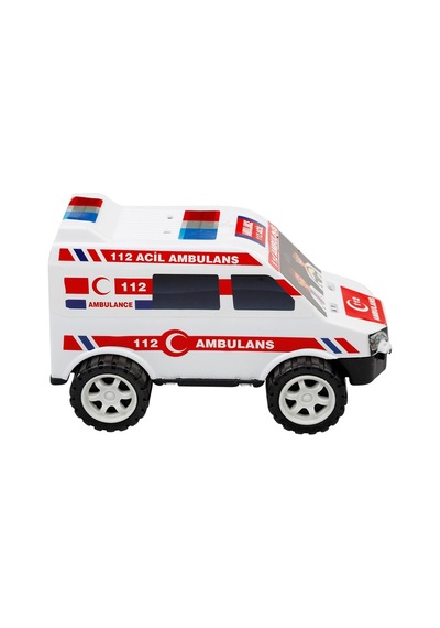 Can Oyuncak Plastik Ambulans Beyaz
