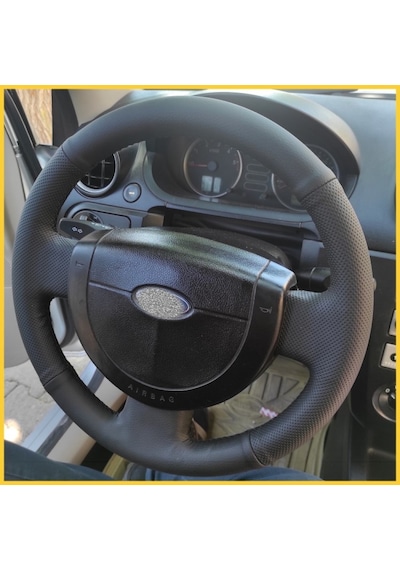 Ford Fiesta 2003-2010 Araca Özel Direksiyon Kılıfı Açıklamayı Ok