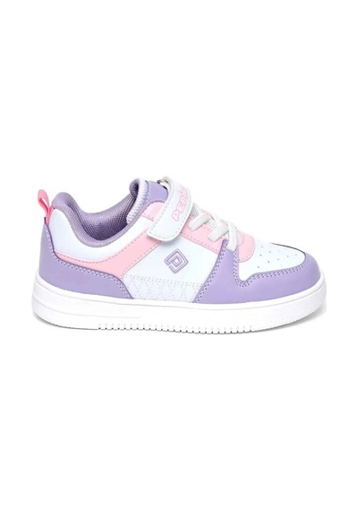 Pepino P-1603 Patik Spor Ayakkabı Beyaz Lila Pembe Çok Renkli