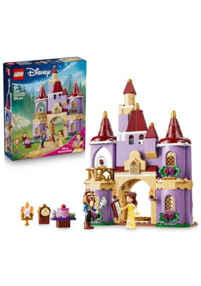LEGO® ǀ Disney Princess Güzel ve Çirkin’in Büyülü Şatosu 43289 – 5 Yaş Üzeri için 4 Karakter İçeren Oyuncak Yapım Seti (254 Parça)