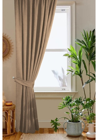 Home Color Home Vizon Petek Kadife Dokulu Fon Perde Düz Dikişli Ekstrafor Büzgü 1.sınıf Kalite Diğer